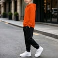 thumbnail image 5 of Timegard Toddler Clothes Boys Girls Sweatsuit Kids Fall Winter Casual Comfy Workout Sets Hoodies Joggers Outfits, 5 of 8