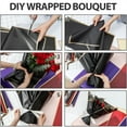 thumbnail image 6 of Topboutique 10 Sheet Bouquet Wrapping Papers Black Gold Flower Packaging Paper Waterproof Floral Paper DIY Florist Supplies for Birthday Christmas Valentine's Day Graduation, 6 of 6