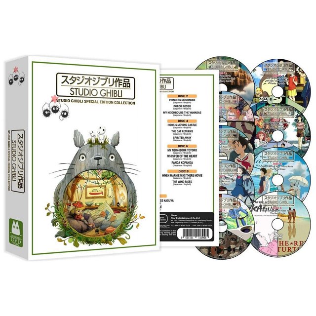 Studio Ghibli, Collection 25 Films DVD, Hayao Miyazaki (Anglais Seulement)
