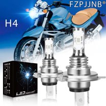 FZPJJNB 9003/H4/HB2 LED Bulbs, 8000K Ice Blue Automotive Bulb Fits Motorcycle 2 Pack