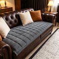 thumbnail image 5 of Corduroy Quilted Sofa Seat Cushion Cover, Non Slip Furniture Protector Mat, Washable Sofa Slipcover Throw Pad for Couch Living Room Home Decor, 5 of 6