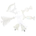 thumbnail image 3 of HONITANO 4Pcs Whimsical Design Xmas Tree Diy Ornament Acrylic Decor For Party Hosts And Celebrations, 3 of 8