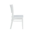 thumbnail image 4 of Linon Ashfield Dining Chairs, Set of 2, White Finish, 4 of 9