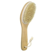 Unique Bargains Dry Brushing Body Brush Bristle Body Brush for Dry Skin Back Brush for Shower for Women