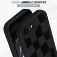 thumbnail image 4 of Funda de teléfono KANGHAR compatible con iPhone 16E de silicona negra, 4 of 6