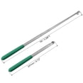 thumbnail image 2 of Unique Bargains 2pcs 3.28ft/1M,Telescopic Handheld Flagpoles,Stainless Steel,Telescopic Guide Flag Pole,Teaching Pointer,Green, 2 of 5