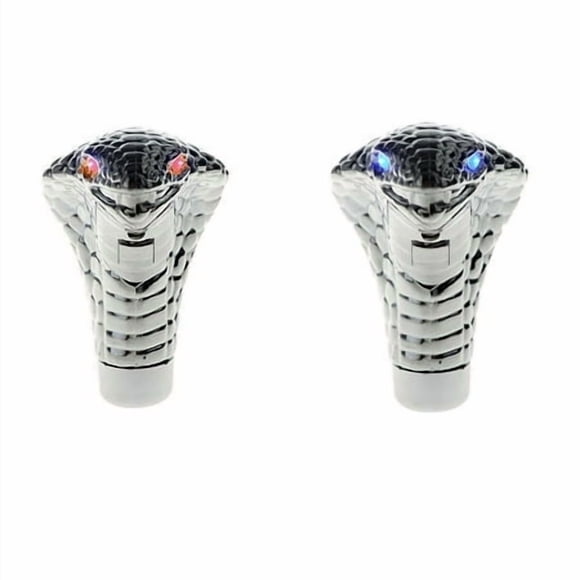 Shengyu Car Snake Head ABS Gear Shift Knob Car Automatic shifter Motion Activated LED Light Handle Shifter Manual Automatic Gear Shifting Knob