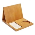 thumbnail image 1 of Wooden Book Holder Wooden Triangular Book Holder Decor, 1 of 5