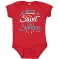 thumbnail image 3 of Inktastic Saint on Sunday Boys or Girls Baby Bodysuit, 3 of 5