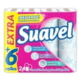 thumbnail image 1 of Papel Higiénico Suavel 18+6 Rollos con 200 Hojas Dobles, 1 of 4