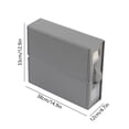 thumbnail image 3 of Fiudx Caja de Almacenamiento Plegable de Gran Capacidad, Tela No Tejida Duradera, Organización Que Ahorra Espacio, Almacenamiento Multiusos para El Hogar, Ideal para Guardarropa y Clóset, Tamaño 38 X, 3 of 6