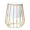 thumbnail image 3 of Soporte de metal para macetas, soporte decorativo para macetas, resistente al óxido, con marco de aire. tira blanca, 3 of 9