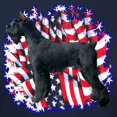 thumbnail image 3 of CafePress - Giant Schnauzer Patriot Women's Dark T Shirt - Women's Traditional Fit Dark T-Shirt, 3 of 4