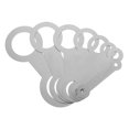 thumbnail image 3 of 8PCS / Set Anillos de nivelación de almohadilla de saxofón Herramienta de reparación de almohadillas de herramienta de nivelación de saxofón para clarinete de flauta de saxofón (plata), 3 of 8
