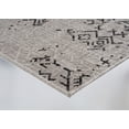 thumbnail image 3 of 6'7" x 9' Quick Dry Transitional Grey Anthracite Indoor/Outdoor Rug, 3 of 6