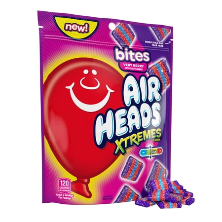 Airheads Xtremes Belts Candy, Very Berry, 9 oz