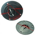 thumbnail image 2 of Motorcycle 3 Holes Gas Fuel Tank Oil Cap Cover for GSXR1300 Hayabusa 2008-2020, GSXR 600/750/1000 SV650/S SV1000/S 2004-2020, GSF 650 1200S 1250 BANDIT 05-19, GSR 600 750 06-19,GSX 650 F 08-10, 2 of 5