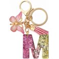 thumbnail image 1 of Letter Keychain,26 Letters A-Z Decorative Letter Keychain,Name Keychain for Women Girls Men Teenager Gift, 1 of 2