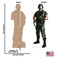thumbnail image 5 of Advanced Graphics Army Soldier Standup Cardboard Cutout, 5 of 5