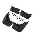 thumbnail image 4 of Mud Flaps, Scratch Proof Black Sand Guard Pre Drilled Front Rear 4PCS  for Car, 4 of 7