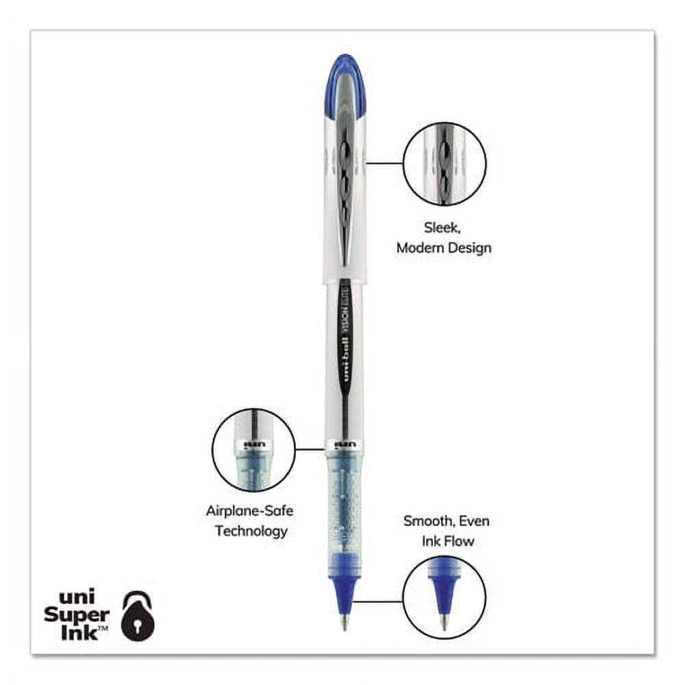Vision Elite Roller Ball Pen, Stick, Bold 0.8 Mm, Assorted Ink And Barrel Colors, 8/pack | Bundle of 2 Packs