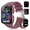 Purple, variant on Smart Watch for Women Men, 1.91" Touchscreen Fitness Tracker, Bluetooth Calling, 100+ Sport Modes, IP68 Waterproof, Pedometer, Message Notifications, Compatible with Android iPhone (Pink)