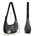 thumbnail image 4 of Women’s Outer Space Shoulder Bag – Galaxy Cosmos and Nebula Crossbody Purse for Space Lovers, Featuring Starry Night Celestial Cosmic Pattern, Lightweight Water-Resistant Tote, 4 of 5