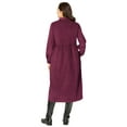 thumbnail image 2 of Woman Within Plus Size Button Front Corduroy Dress, 2 of 3