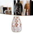 thumbnail image 3 of Glass Vase, Indoor Decoration Flower Pot Mosaic Pattern  Workmanship  For Room, 3 of 8