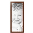 thumbnail image 2 of ArtToFrames 8" x 20" Walnut Picture Frame, 8x20 inch Brown Wood Poster Frame (WOM-4215), 3 Pack, 2 of 7