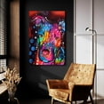 thumbnail image 5 of Epic Art 'Young Bull 120610' by Dean Russo, Acrylic Glass Wall Art, 24"x36", 5 of 8