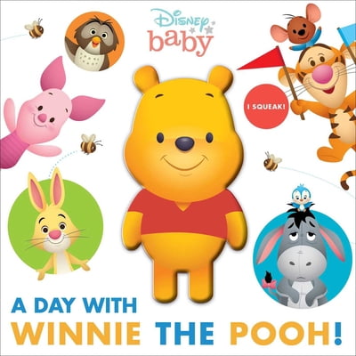 Pre-Owned Disney Baby: A Day with Winnie the Pooh! (Squeeze & Squeak), 9780794447724, 0794447724, Paperback,