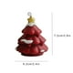 thumbnail image 3 of Vela de Aromaterapia con Forma de Árbol de Navidad | Vela Navideña con Aroma a Cera de Parafina de Soja Roja y Verde | Adorno Navideño para El Hogar | Regalo de Navidad para La Familia, La Oficina, E, 3 of 6