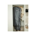 thumbnail image 4 of Covermates Keepsakes Garment Bag Set - Premium Polyester - Full Length Zipper - ID Window - Carrying Handles - Closet Storage, Grey, 4 of 7