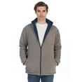 thumbnail image 3 of Gioberti Mens Zip Up Reversible Polar Fleece Heavy Jacket, 3 of 7