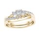 thumbnail image 1 of Boda Compromiso Anillo de Novia Set Apilable Anillo Moda Circonio Anillos Regalo, 1 of 7