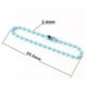 thumbnail image 4 of 3 Cadenas De Bolas Con Forma De Bola Para Llavero, Etiqueta Para Colgar, Conector Para Placa De Identificación De Perro, 100 Unidades, 4 of 8
