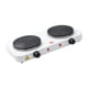 thumbnail image 5 of Hornillo doble de sobremesa de 2000 W para saltear, cocinar al vapor y hervir. Placa calefactora, 5 of 9