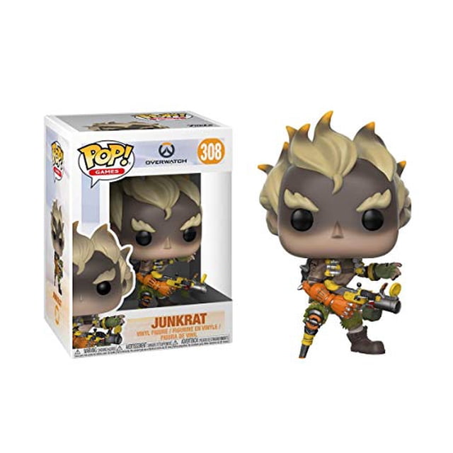 Figura Junkrat Funko Pop Games Overwatch Multicolor