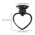 thumbnail image 3 of Clip On Heart Shaped Baby Car Mirror, Shatterproof Wide View Rearview Mirror, 360° Adjustable Headrest Mount, Scratch Free Stable Auxiliary Mirror for Infant Toddler Safety Car Travel Observation, 3 of 9