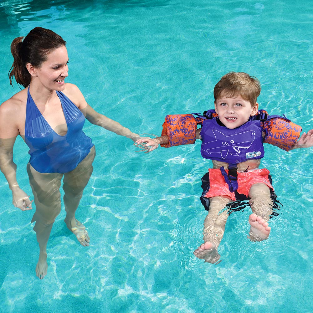 Bestway Swim Pal Duo USCG Swim Trainer, Shark