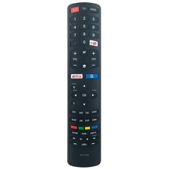 New CLE-1025 Replace Remote Control for Hitachi TV UZ496600 UZ556600 UZ656600