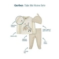 thumbnail image 7 of Gerber Baby Boys 100% Cotton Take-Me-Home Layette Gift Set, Gray Striped, 3-Piece, 7 of 7
