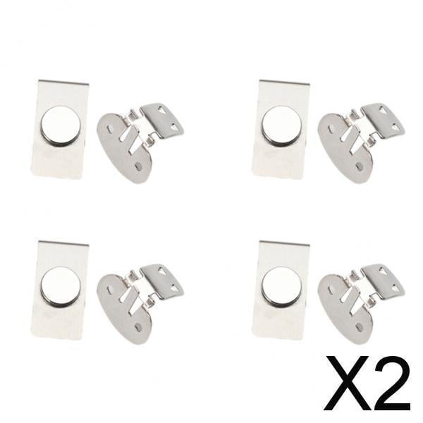 Clips para sujetar corbatas,Accesorios Regalos Pinzas para corbata Magnéticas invisibles,Clip para sujetar billetes con clip para corbata,antiflotación,Porta corbata de acero inoxidable para