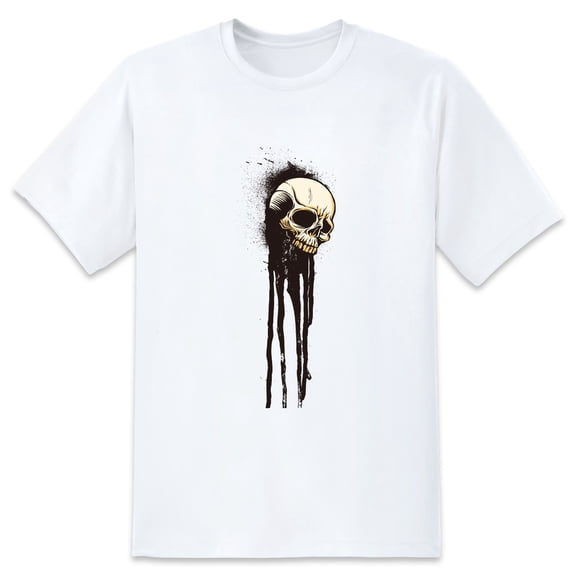 Men's Graphic TeeSkull (50) Letter Print T-Shirts Round Neck Short Sleeves Sizes XS-5XL Summer Daily Casual Tops
