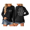 thumbnail image 2 of Women's Sweatshirts 2025 Goodness Of God Sweatshirt Christian Sweatshirts Casual Pullover Tops Sweatshirt for Women, 2 of 5