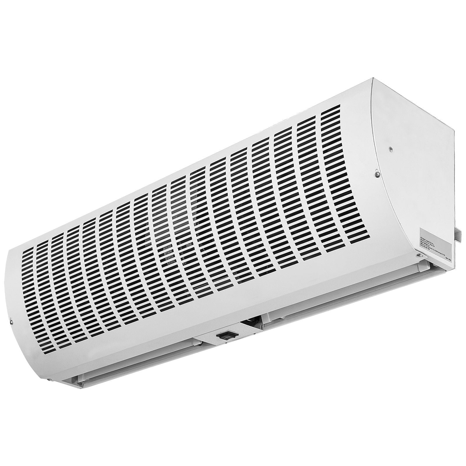 36" Industrial Air Door Blower, Dual-Speed 1200CFM, for Indoor Entryways, Includes Robust Limit Switch, Wall Mount Design, 110V Non-Heated, Simplified Installation