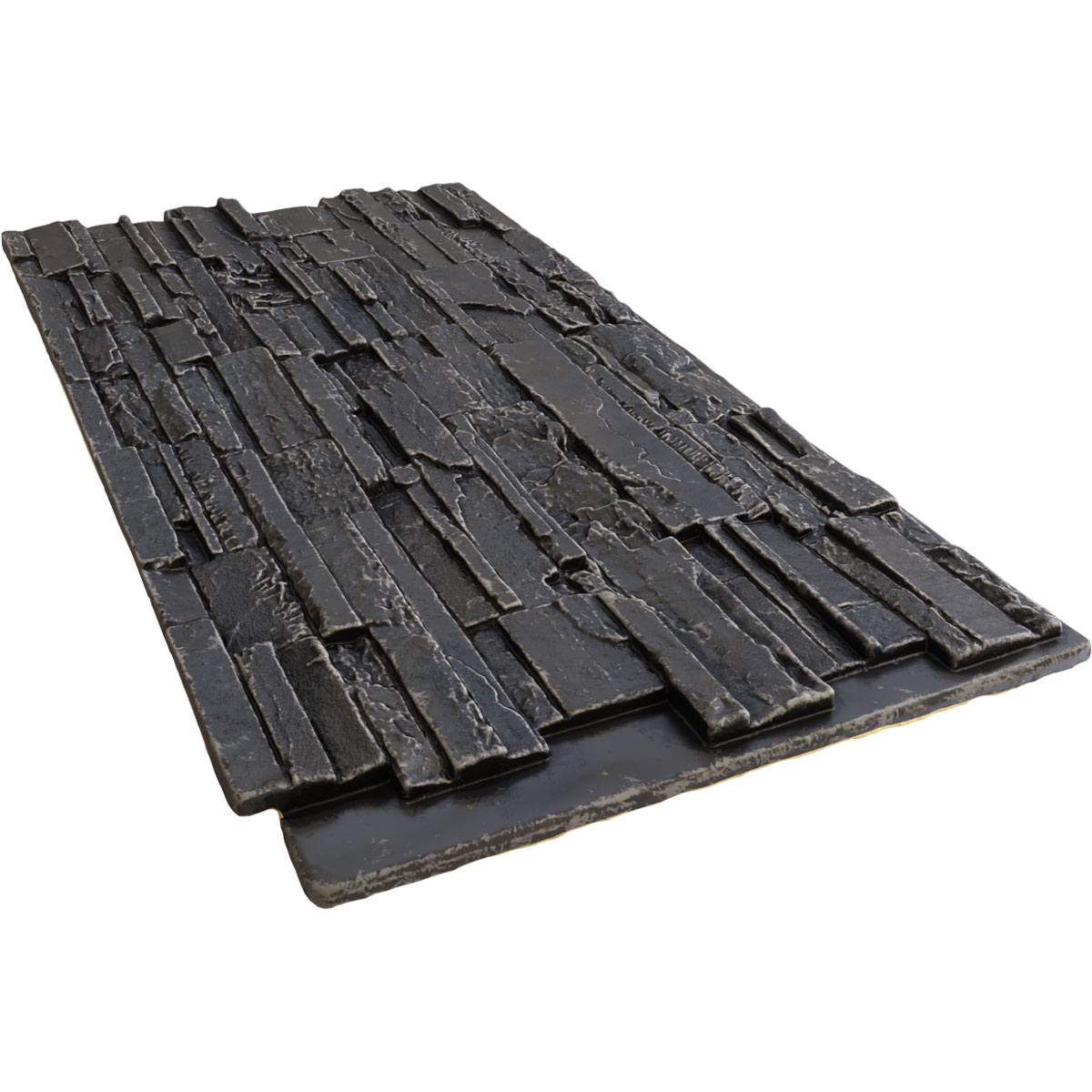 Ekena Millwork EverStone Faux Stone Siding, Dark River, 48"