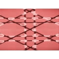 thumbnail image 1 of Ahgly Company Indoor Rectangle Patterned Love Red Area Rugs, 6' x 9', 1 of 6