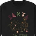 thumbnail image 3 of Disney Winnie The Pooh - Christmas Tigger - Santa, I Can Explain - Men's Crew Neck Fleece Pullover, 3 of 5